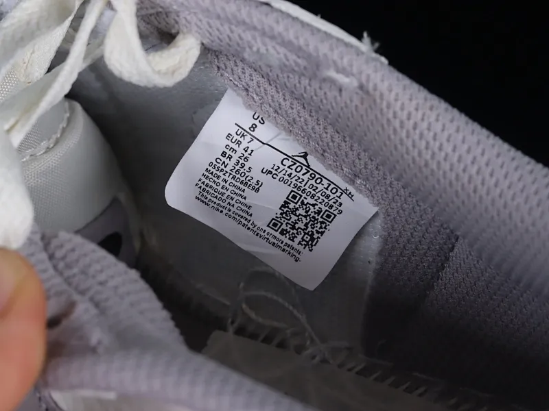 All categories Air Jordan Jordan series basketball shoes Air Jordan 1 Low Z version Air Jordan 1 Low OG "Atmosphere Grey" AJ1 Joe 1 white gray low-top cultural casual sneakers CZ0790-101